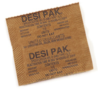 Brown Desi-pak packet