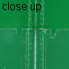 closeup of tear resistant folder contruction