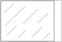 line drawing of Bank ID Holder