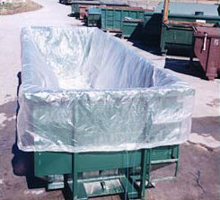 drawstring dumpster liner