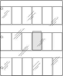 illustration of vinyl hospital holder