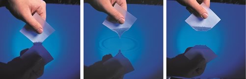 water soluble paper stages